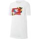 Nike Kinder NSW Futura Hazard T-Shirt, White, XS