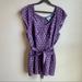 Anthropologie Tops | Anthropologie Plenty By Tracy Reese Sz 4 Lace Top | Color: Purple | Size: 4