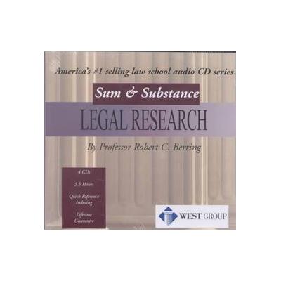 Legal Research by Robert C. Berring (Compact Disc - Abridged)