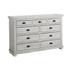 Willow Drawer Dresser in Gray Chalk - Progressive Furniture P615-23