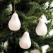 Gold Stem Pear Ornament - Ballard Designs - Ballard Designs