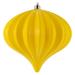 Vickerman 623664 - 5.7" Yellow Shiny Onion Christmas Tree Ornament (3 pack) (N151278DSV)