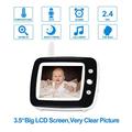 Baby Monitor HD Camera- with Temperature, Baby Night Vision Monitor with Camera and Double Audio Ideal,for New Moms, 3.5 Inch Display,Intelligent Alarm,Connection 800 Ft Range