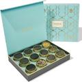 VAHDAM, Assorted Tea Gift Set - Bloom (250g,125+ Cups) 12 Loose Leaf Tea - Green Tea, Chai Tea, Herbal Tea, Black Tea | Gluten Free, Non GMO | Gifts for Women, Gifts for Men, Gifts for Her/Him