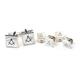 Masonic Mother of Pearl Cufflinks & Dress Shirt Studs with Cufflink Box