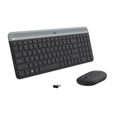 Logitech MK470 Slim Wireless Keyboard and Mouse Co...