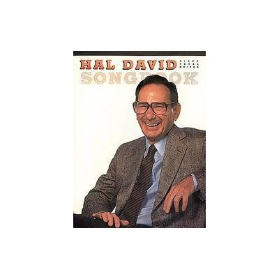 Hal David Songbook/Piano Vocal Guitar (Paperback - Hal Leonard Corp)