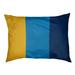 East Urban Home La Power Dog Bed Pillow Metal in Blue/Yellow | 6.5 H x 40 W x 30 D in | Wayfair 4C20330810994D89B1AEF5479F70EDE0