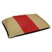 East Urban Home San Francisco Dog Bed Pillow Metal in Red | 6.5 H x 40 W x 30 D in | Wayfair FFDFD2363333432682A86179CE7B46D1