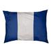 East Urban Home Indianapolis Dog Bed Pillow Metal in Blue/White | 6.5 H x 40 W x 30 D in | Wayfair E5F9798FB13442D5A69A6F63CF8A2640