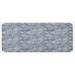 Navy 0.1" x 47" L X 19" W Kitchen Mat - East Urban Home Moroccan Kitchen Mat 0.1 x 19.0 W in blue/whiteSynthetics | 0.1" H X 47" L X 19" W | Wayfair