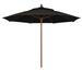 Arlmont & Co. Maria 9' Market Umbrella Metal in Brown, Size 96.0 H in | Wayfair 9BPUTK-4676