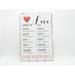 Ebern Designs 10 Ways To Love Wall Décor in White | 24 H x 16 W x 1 D in | Wayfair A921DA73F58D414C8C7E04A5301495E5