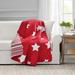 Star Throw Red Single 50x60 - Lush Decor 16T004343