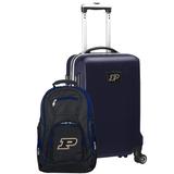 Purdue Boilermakers Deluxe 2-Piece Backpack and Carry-On Set - Navy