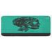 Green 0.1" x 47" L X 19" W Kitchen Mat - East Urban Home Skull Kitchen Mat 0.1 x 19.0 x 47.0 in blue/, Polyester | 0.1" H X 47" L X 19" W | Wayfair