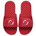 Youth ISlide Red New Jersey Devils Primary Logo Slide Sandals