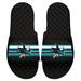 Men's ISlide Black San Jose Sharks Stripe Logo Slide Sandals