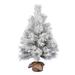 Vickerman 611296 - 3' Artificial Frosted Beckett Pine Tree Christmas Tree (D190830)