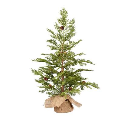 Vickerman 638842 - 2' Artificial Cedar Pinecone Tree Christmas Tree (D190220)