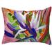 Highland Dunes Lizarraga Betsy's Bird Of Paradise Indoor/Outdoor Lumbar Pillow Polyester/Polyfill blend | 11 H x 14 W x 5 D in | Wayfair