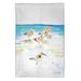 Highland Dunes Five Sanderlings Hand Towel Terry in Blue/Gray/Pink | 16 W in | Wayfair 09154EAF361342ABB392AB13A767CEC6