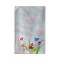 Highland Dunes Pastel Gardens Hand Towel Terry in Gray | 16 W in | Wayfair 223C94D782ED4BA180B8843B98A017B9