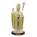 Winston Porter LeRay Large Venerable Pope John Paul II Figurine Resin in Yellow | 16.75 H x 7.25 W x 7.25 D in | Wayfair