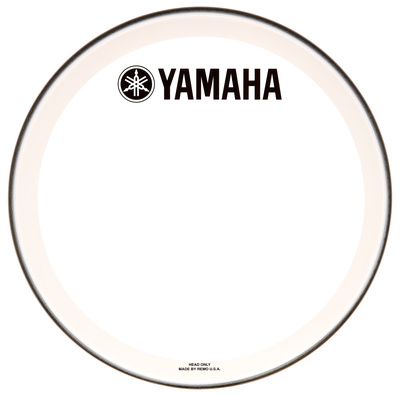 Yamaha 20" P3 Bass Reso Head White