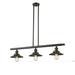 Innovations Lighting Bruno Marashlian Railroad 36 Inch 3 Light LED Linear Suspension Light - 213-OB-M5-LED