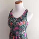 Anthropologie Dresses | Anthropologie | Lilka | Paisley Jersey Dress | Color: Orange/Pink | Size: Xs