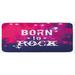 Pink 0.1" x 47" L X 19" W Kitchen Mat - East Urban Home Blurred Splashy Rock Concert Stage & Crowd Grunge Phrase Print Purple Kitchen Mat 0.1 x 19.0 x 47.0 in indigo/ | Wayfair