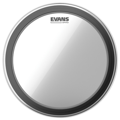 Evans 20" GMAD Clear Bass Drum