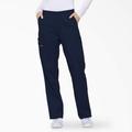 Dickies Women's Eds Signature Cargo Scrub Pants - Navy Blue Size 2Xl (86106)