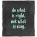 East Urban Home Do What Is Right Quote Single Duvet Cover Microfiber in Green | King Duvet Cover | Wayfair A327AF4AF7B34FFC943F7BCD47B3ADF3