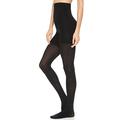 Spanx Women's Luxe Leg High-Waisted Mid-Thigh Shaping Tights Very Black A