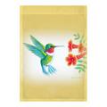 Betsy Drake Interiors Dick's Hummingbird 2-Sided Garden Flag, Synthetic in Yellow | 18 H x 12.5 W in | Wayfair FL1093