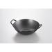 Yoshikawa Cookware Canton Non-Stick Carbon Steel Wok Non Stick/Carbon Steel in Black/Gray | 5 H in | Wayfair 89915