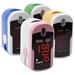 Concord Fingertip Pulse Oximeter with Reversible Display, Carrying Case and Lanyard