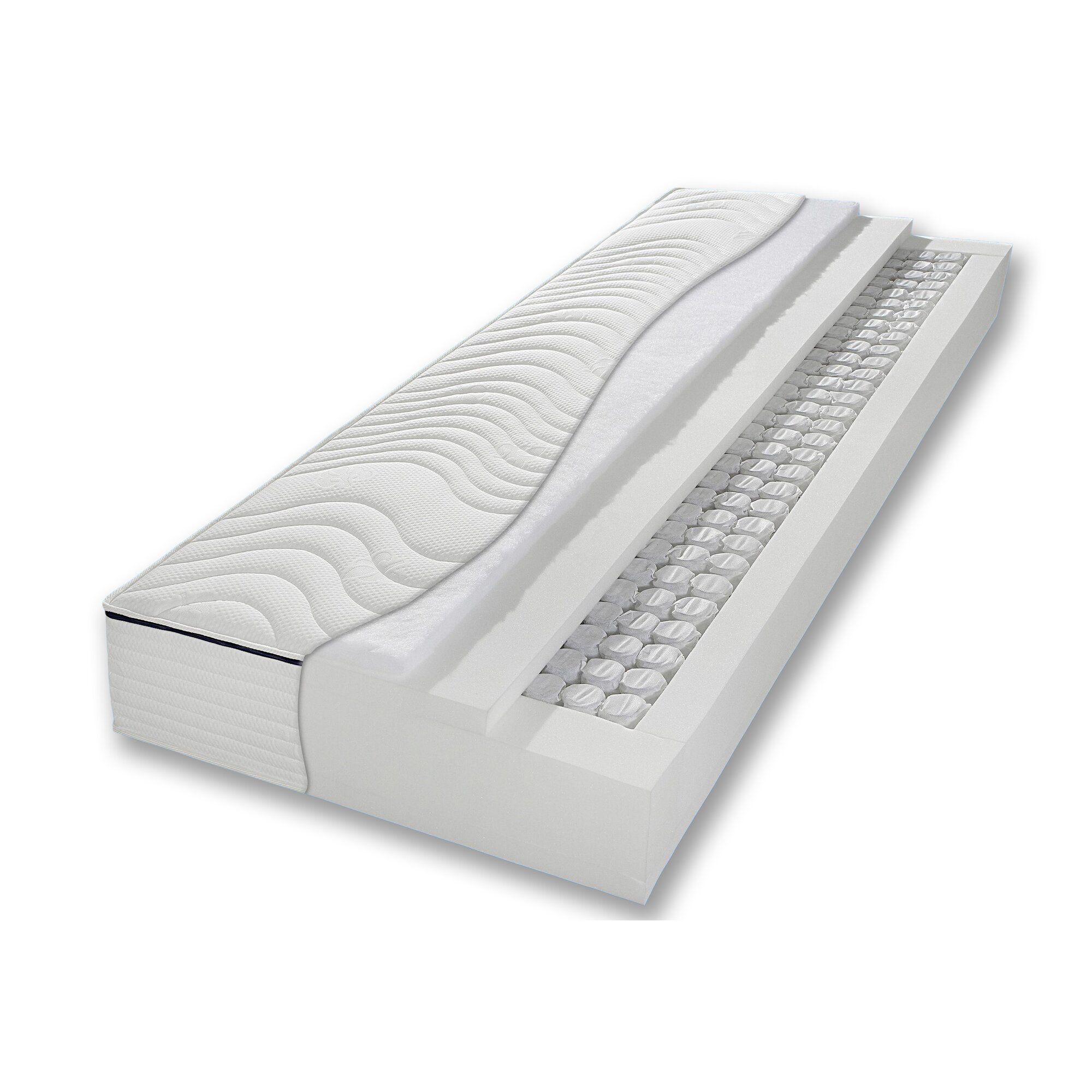 Badenia »Irisette Fehmarn« 500er Taschenfederkern-Matratze 90x200 cm / H3