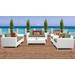 Miami 7 Piece Outdoor Wicker Patio Furniture Set 07c in Cilantro - TK Classics Miami-07C-Cilantro