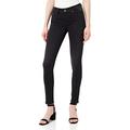 Replay Damen Jeans New Luz Skinny-Fit Hyperflex Hyper Cloud mit Stretch, Schwarz (Black 098), 26W / 32L