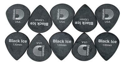 Daddario 3DBK6-10 Bk Ice Picks Heavy