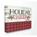 The Holiday Aisle® Holiday Cheer - Textual Art Print Canvas in Red | 16 H x 20 W x 1.5 D in | Wayfair 64C5429C15CF4DBC8A13FC7EF9FD8BB3