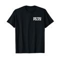 Metro Police Front Back Print Law Enforcement Metro Police T-Shirt