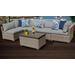 Monterey 6 Piece Outdoor Wicker Patio Furniture Set 06a in Grey - TK Classics Monterey-06A-Grey