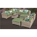 Monterey 13 Piece Outdoor Wicker Patio Furniture Set 13a in Cilantro - TK Classics Monterey-13A-Cilantro