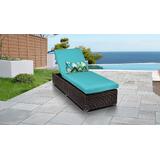 Venice Chaise Outdoor Wicker Patio Furniture in Aruba - TK Classics Venice-1X-Aruba