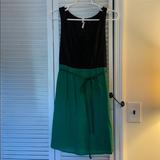 Anthropologie Dresses | Black And Green Anthropologie Dress Size 8. | Color: Black/Green | Size: 8