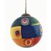 The Holiday Aisle® Farbstudie Quadrate Hand Painted Glass Ornament Glass | 4 H x 4 W x 4 D in | Wayfair 30A4F1E79092495E87DD6F40669E1889